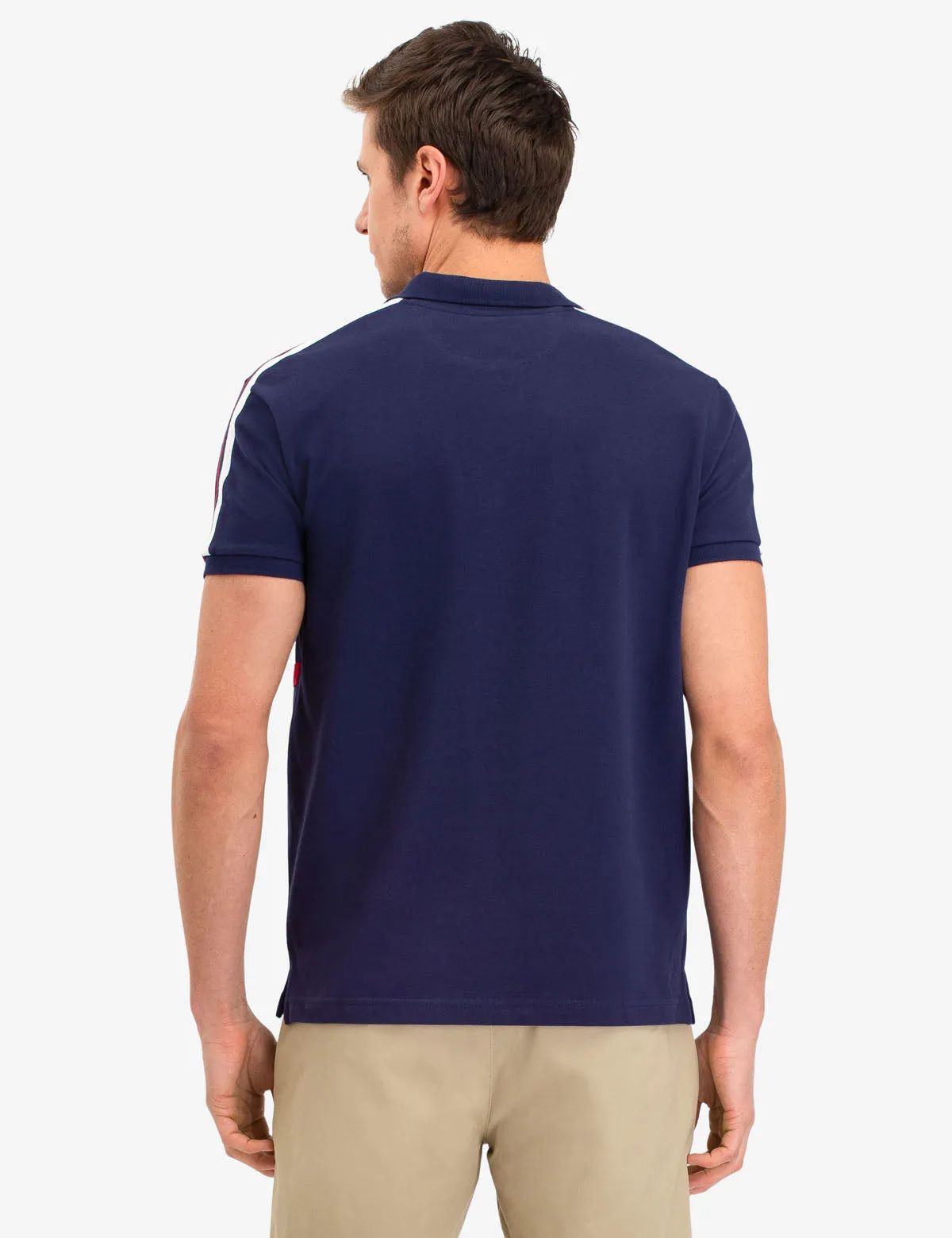 COLORBLOCK CHEST LOGO POLO SHIRT sold by U.S. Polo Assn. product image thumbnail 4