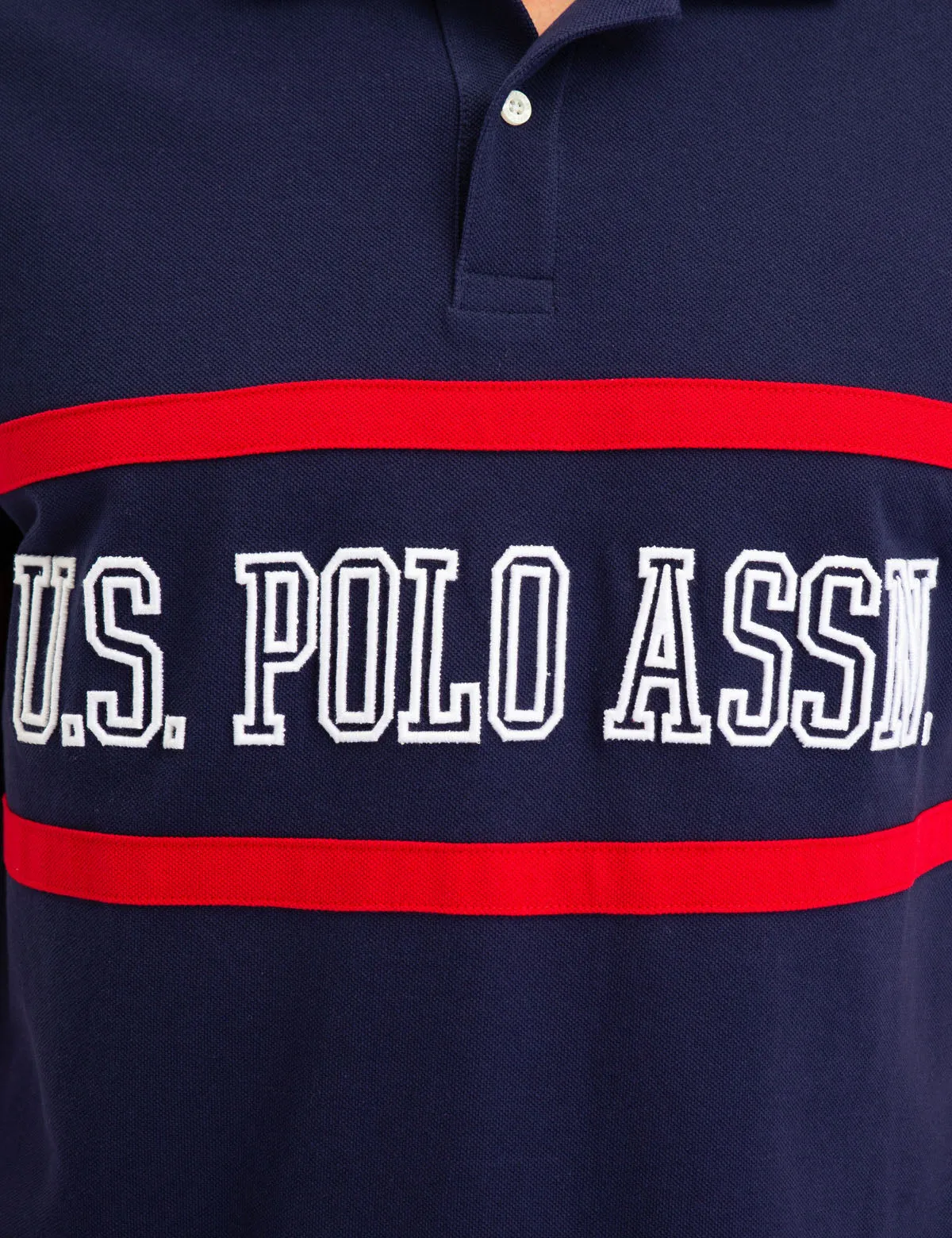 COLORBLOCK CHEST LOGO POLO SHIRT sold by U.S. Polo Assn. product image thumbnail 5