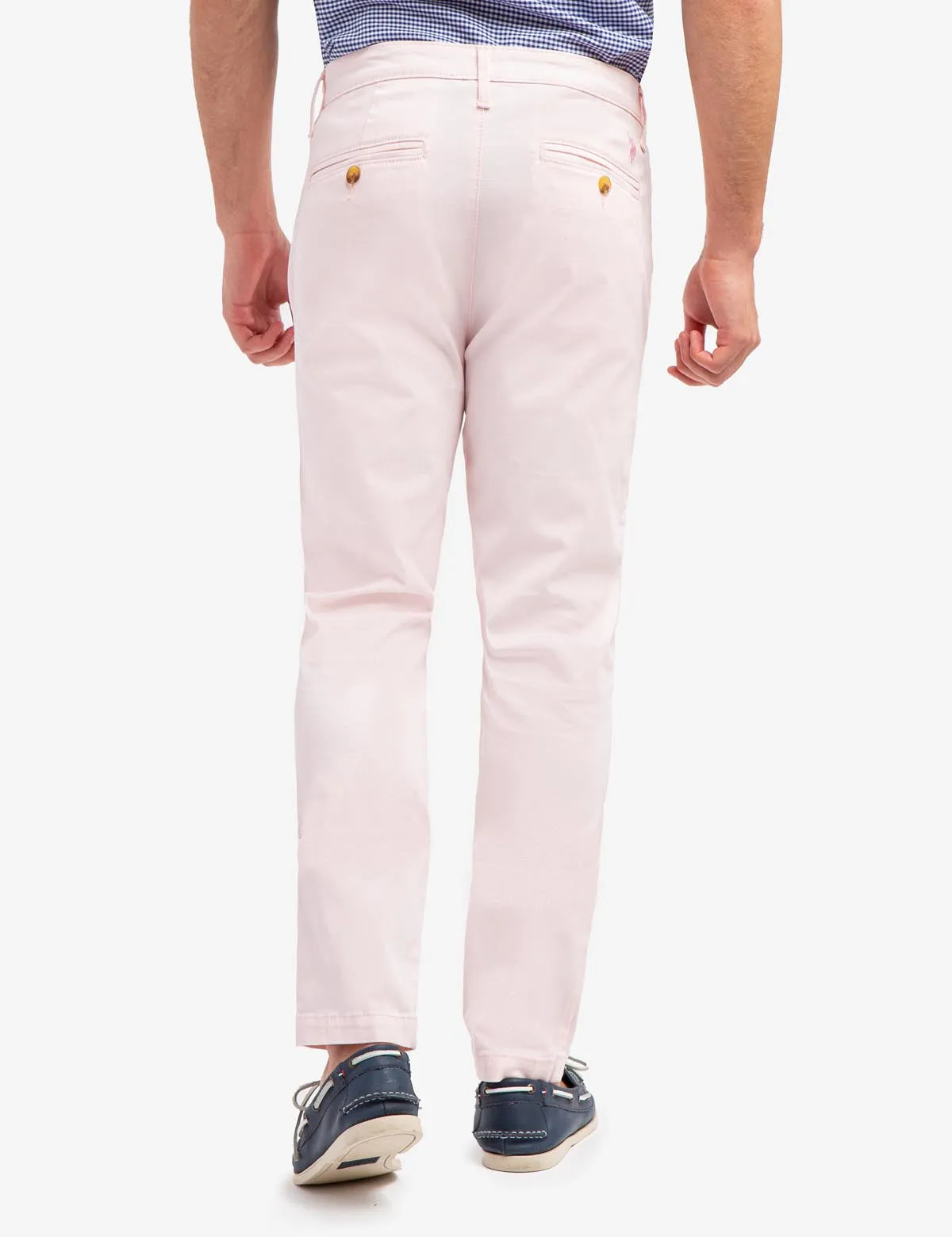 STRETCH SLIM CHINO PANTS sold by U.S. Polo Assn. product image thumbnail 4