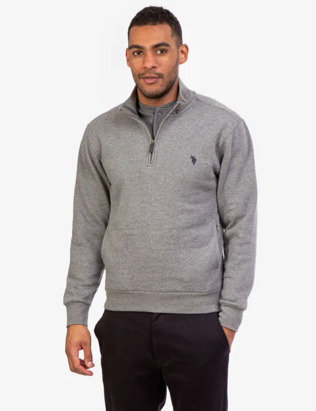 QUARTER ZIP PULLOVER SWEATSHIRT sold by U.S. Polo Assn.