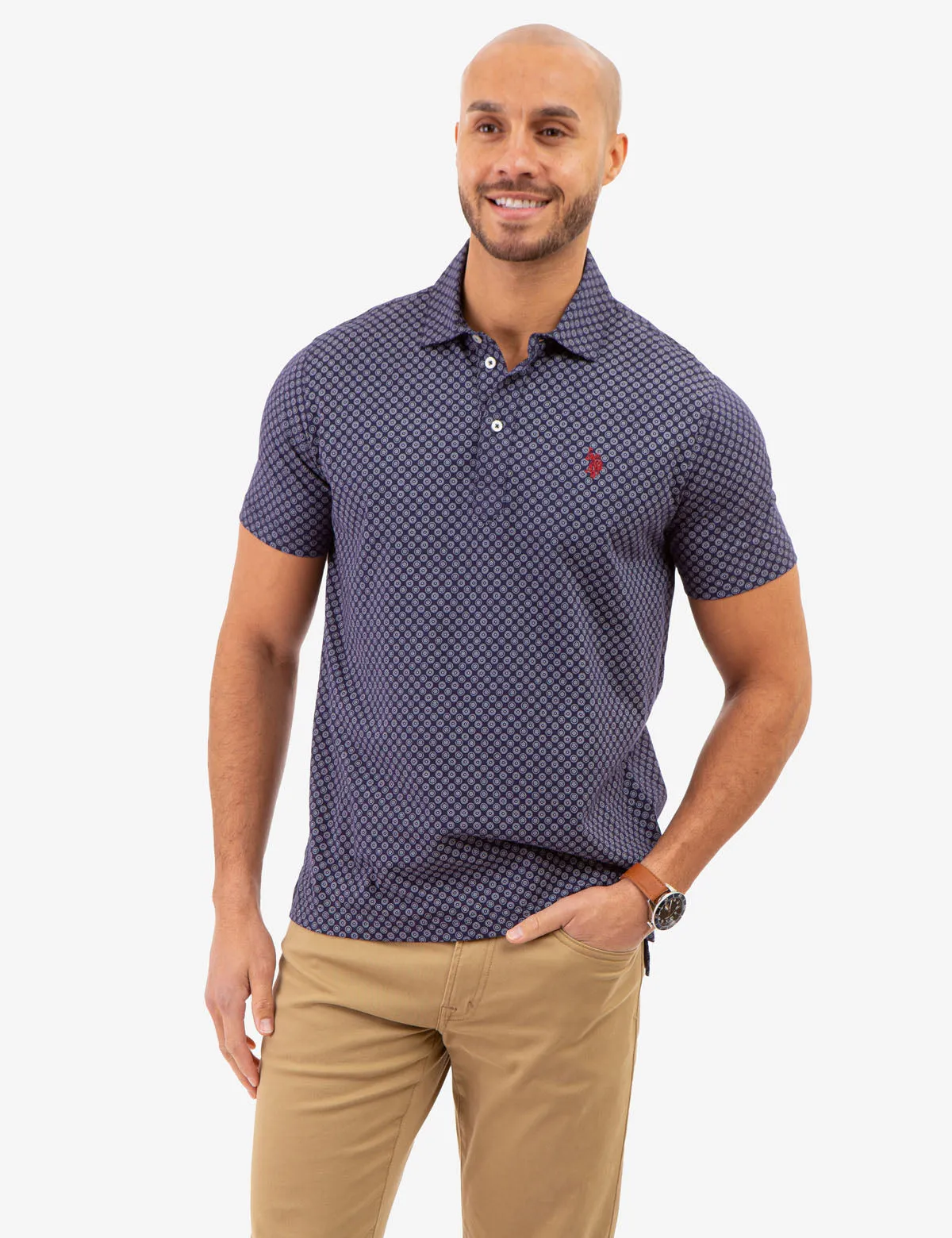 JERSEY PRINTED POLO SHIRT sold by U.S. Polo Assn. product image thumbnail 5