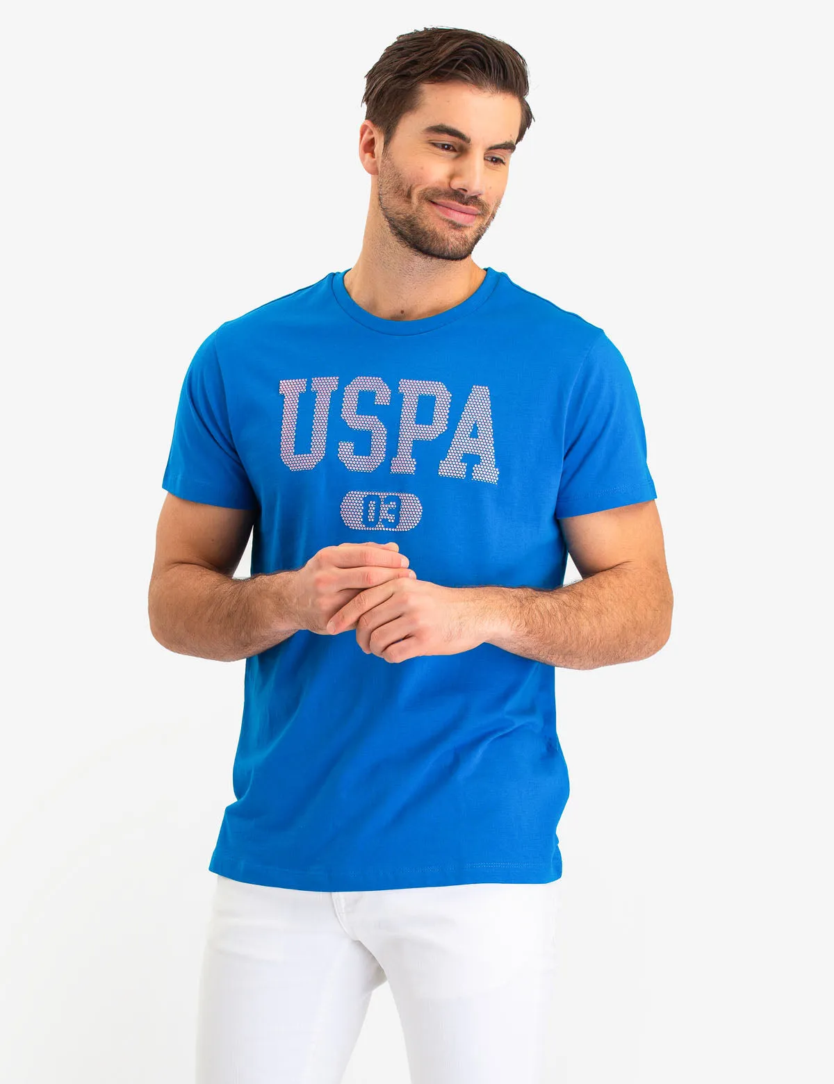 USPA LOGO CREW NECK T-SHIRT sold by U.S. Polo Assn. product image thumbnail 4