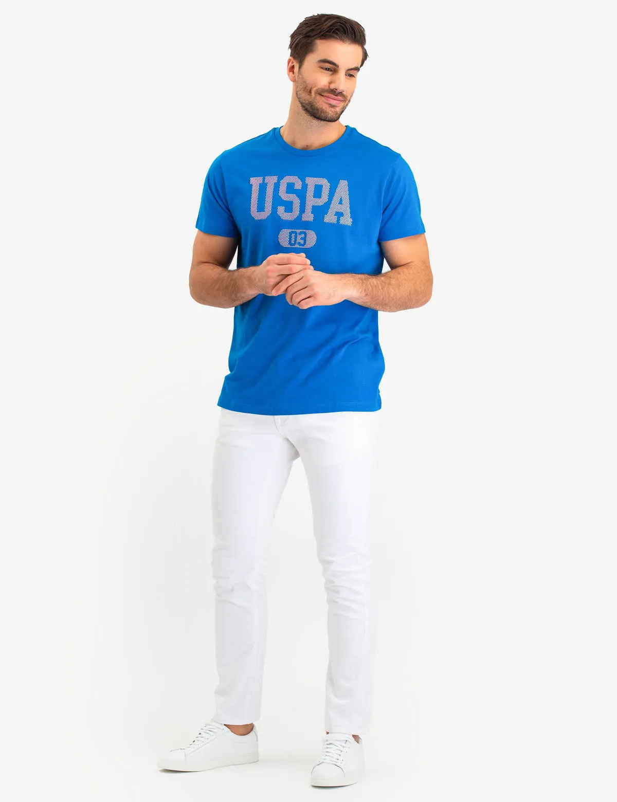 USPA LOGO CREW NECK T-SHIRT sold by U.S. Polo Assn. product image thumbnail 5