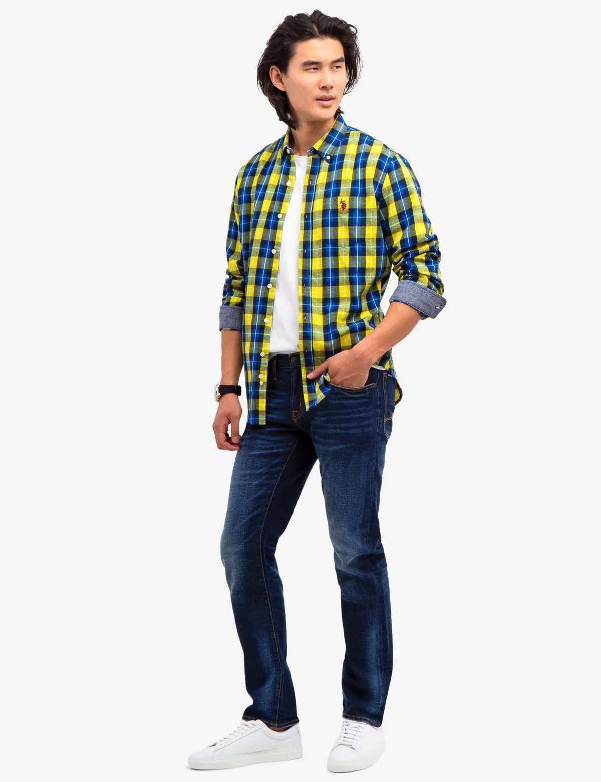 PLAID TWILL SHIRT sold by U.S. Polo Assn. product image thumbnail 2