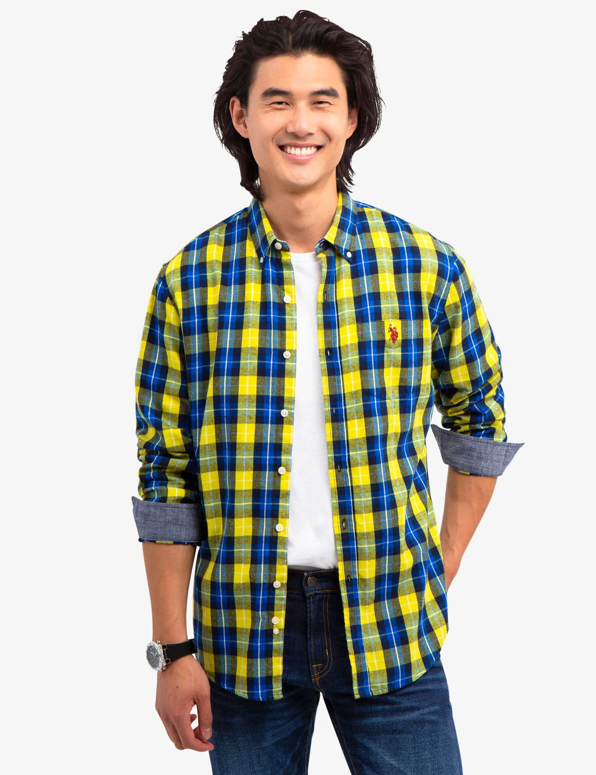 PLAID TWILL SHIRT sold by U.S. Polo Assn.