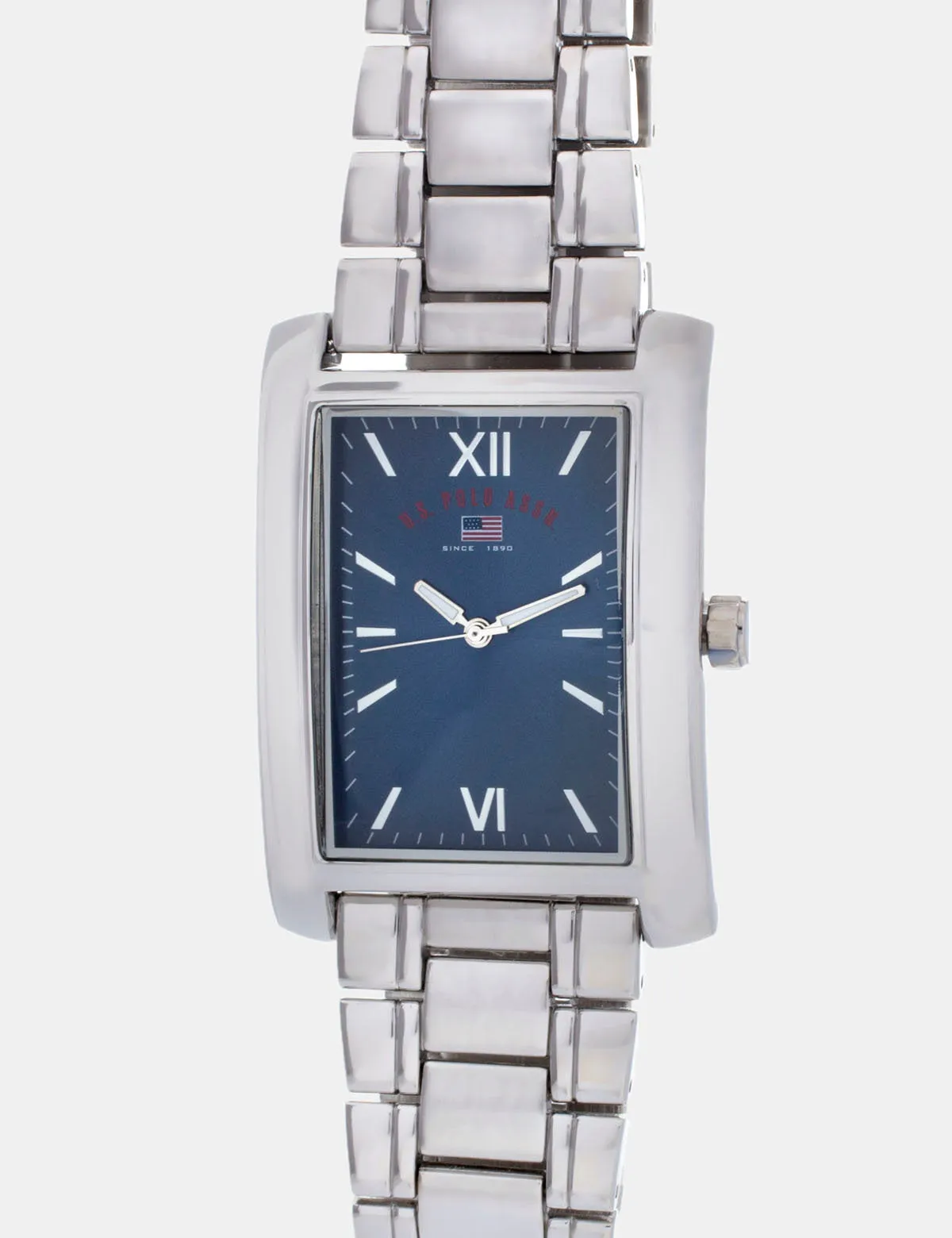 CHAIN STRAP WATCH WITH BLUE FACE sold by U.S. Polo Assn.