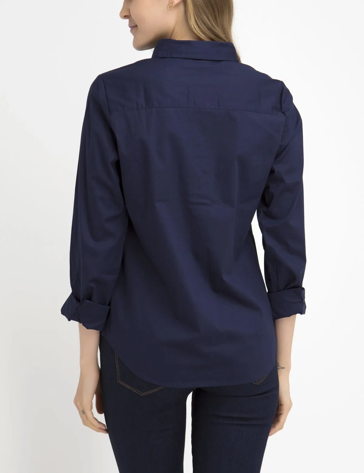 SOLID POPLIN SHIRT sold by U.S. Polo Assn. product image thumbnail 3