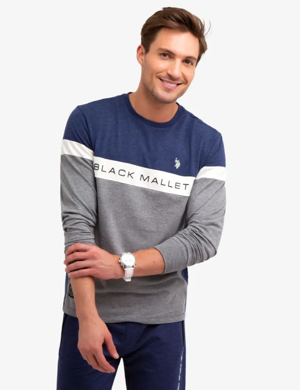 BLACK MALLET LONG SLEEVE SHIRT sold by U.S. Polo Assn.