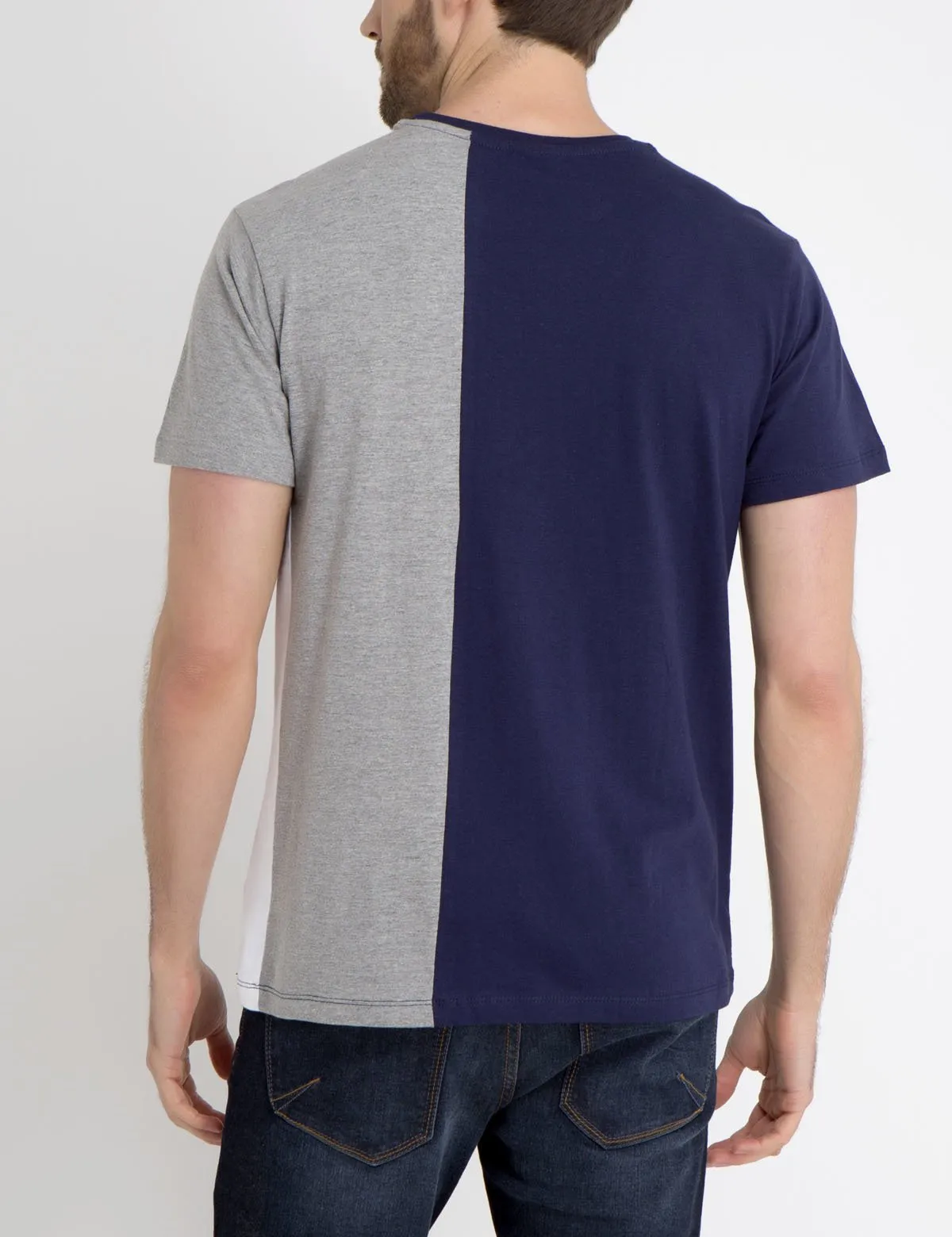 U.S. POLO ASSN. VERTICAL COLORBLOCK T-SHIRT sold by U.S. Polo Assn. product image thumbnail 4
