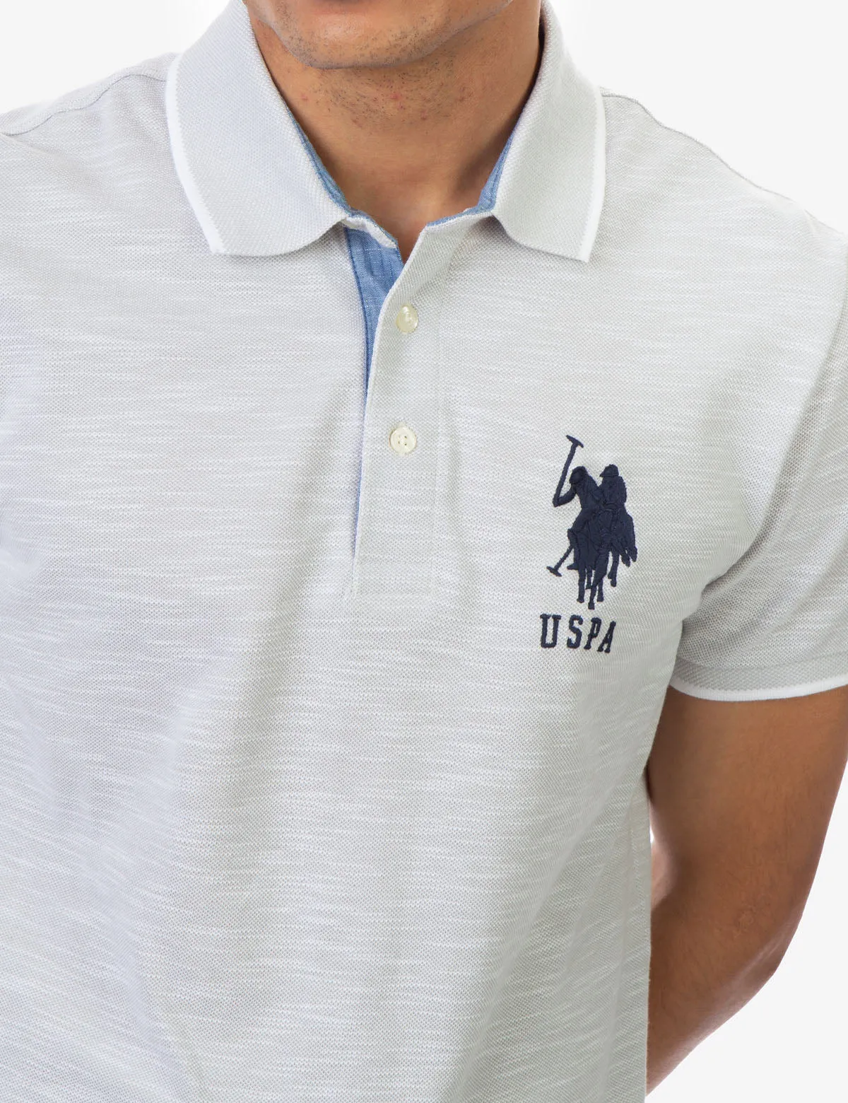 BIRDSEYE SLUB POLO SHIRT sold by U.S. Polo Assn. product image thumbnail 5