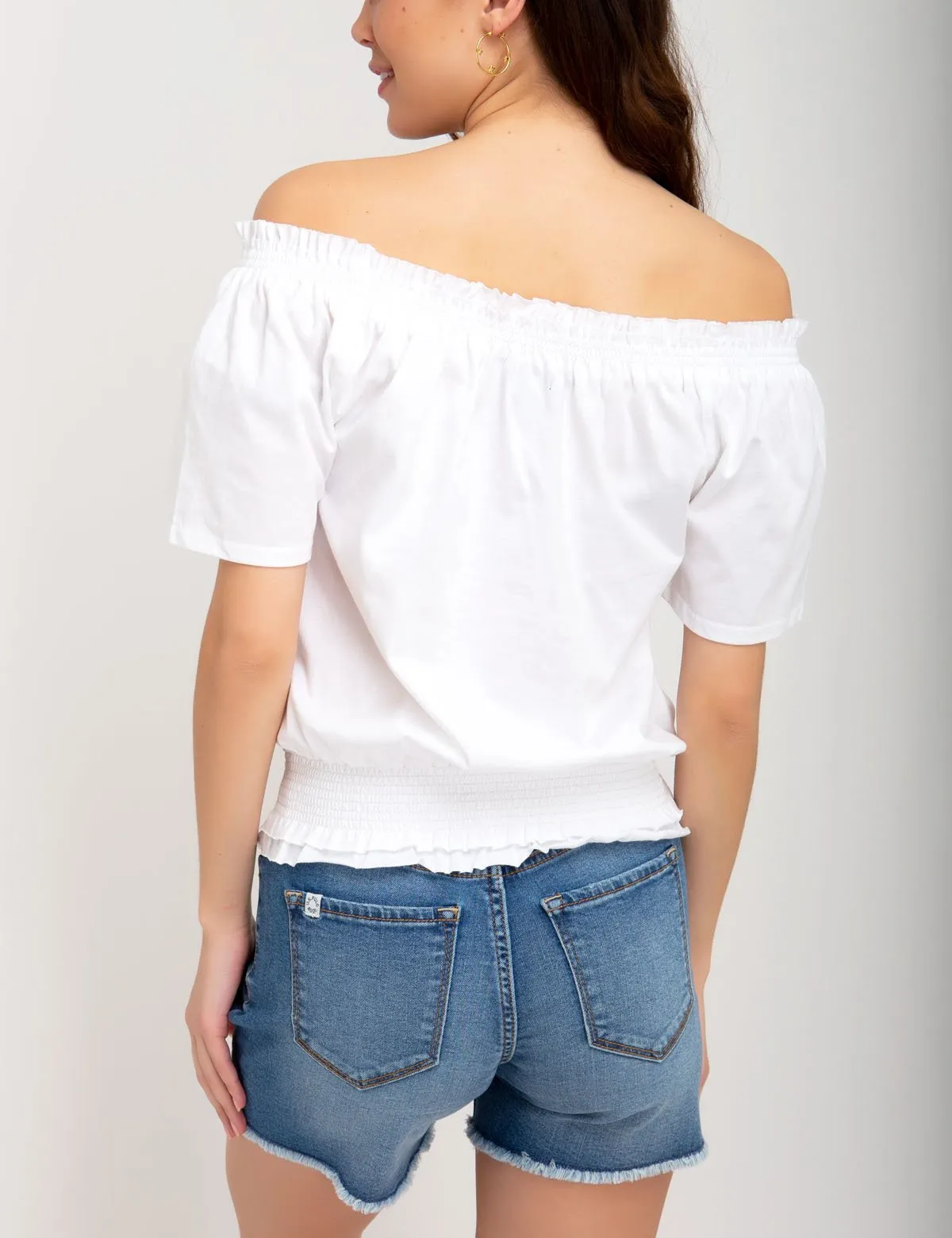 OFF THE SHOULDER TOP sold by U.S. Polo Assn. product image thumbnail 3