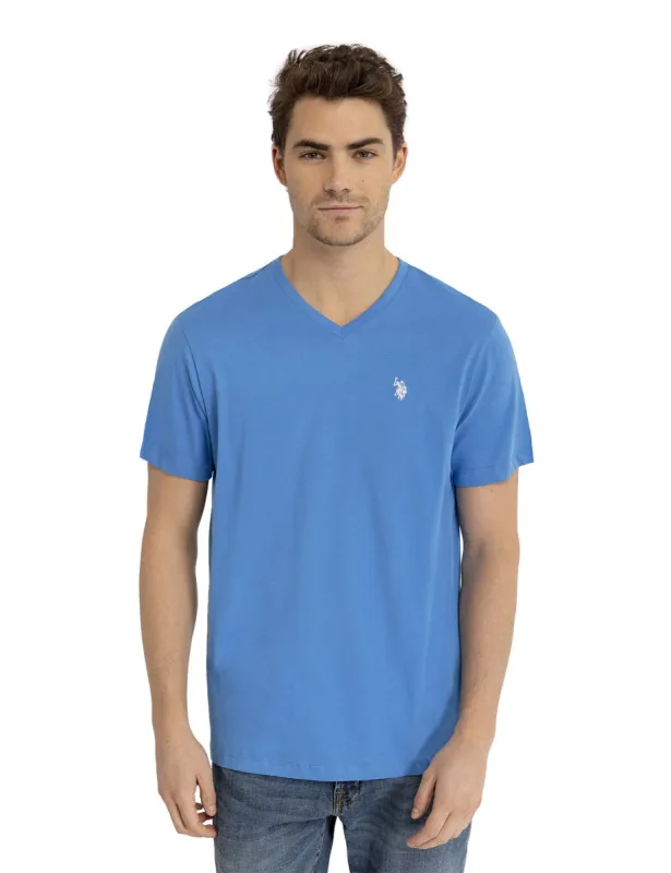 SOLID V-NECK T-SHIRT sold by U.S. Polo Assn.