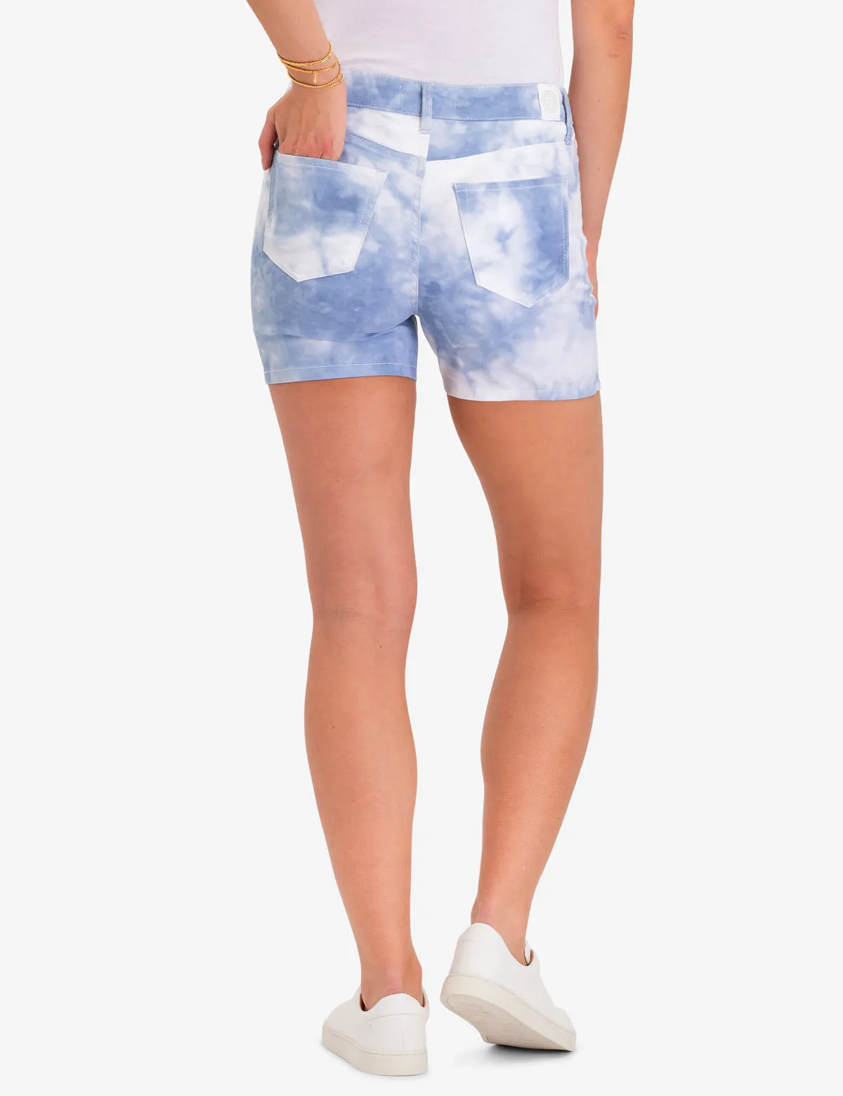 TIE DYE DENIM SHORTS sold by U.S. Polo Assn. product image thumbnail 4