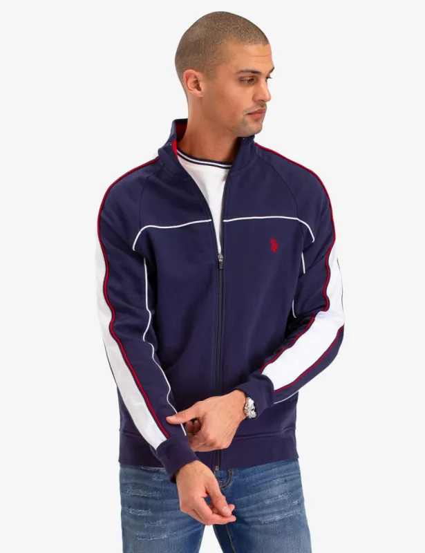 USPA TRACK JACKET WITH PIPING sold by U.S. Polo Assn.