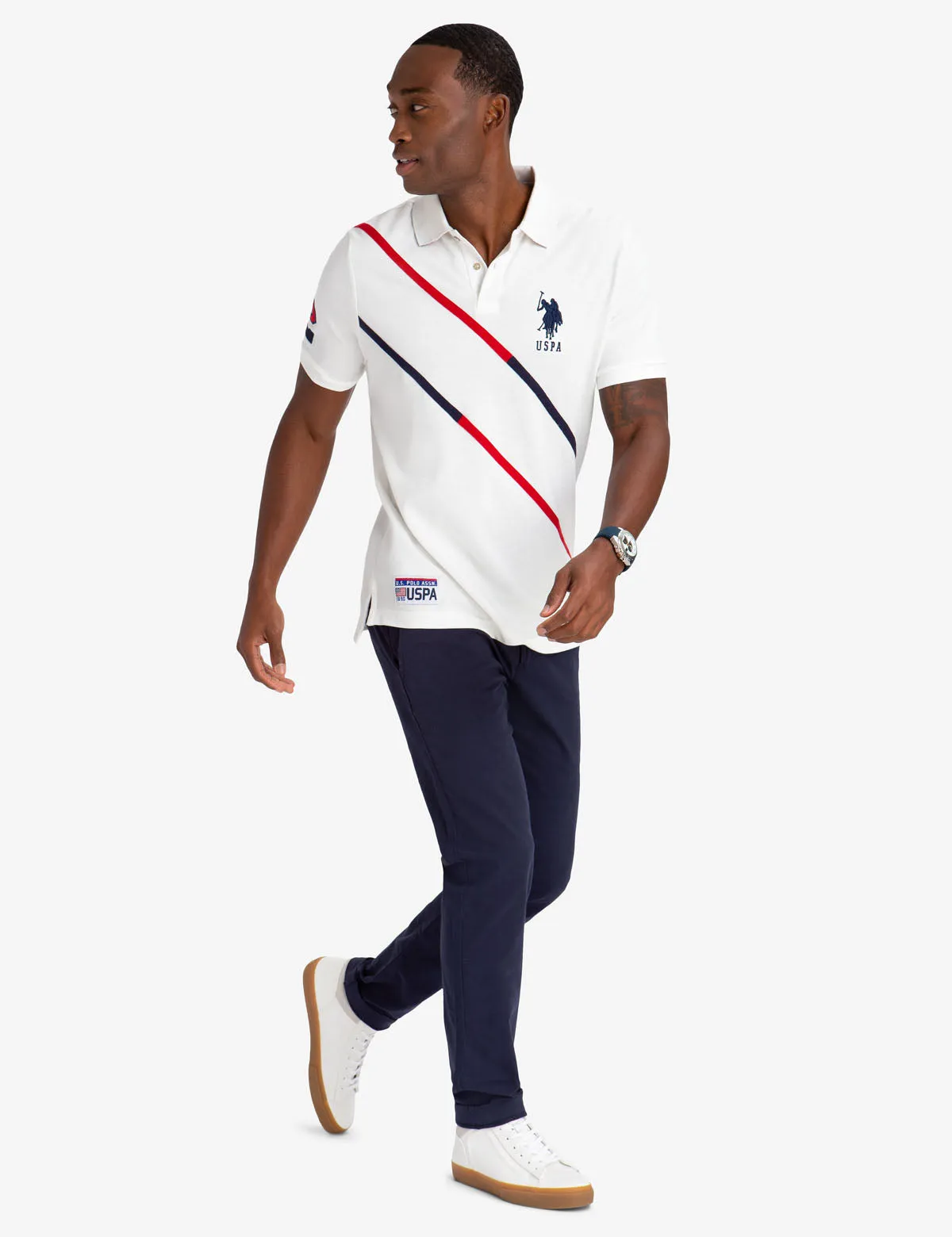 DIAGONAL POLO SHIRT sold by U.S. Polo Assn. product image thumbnail 2