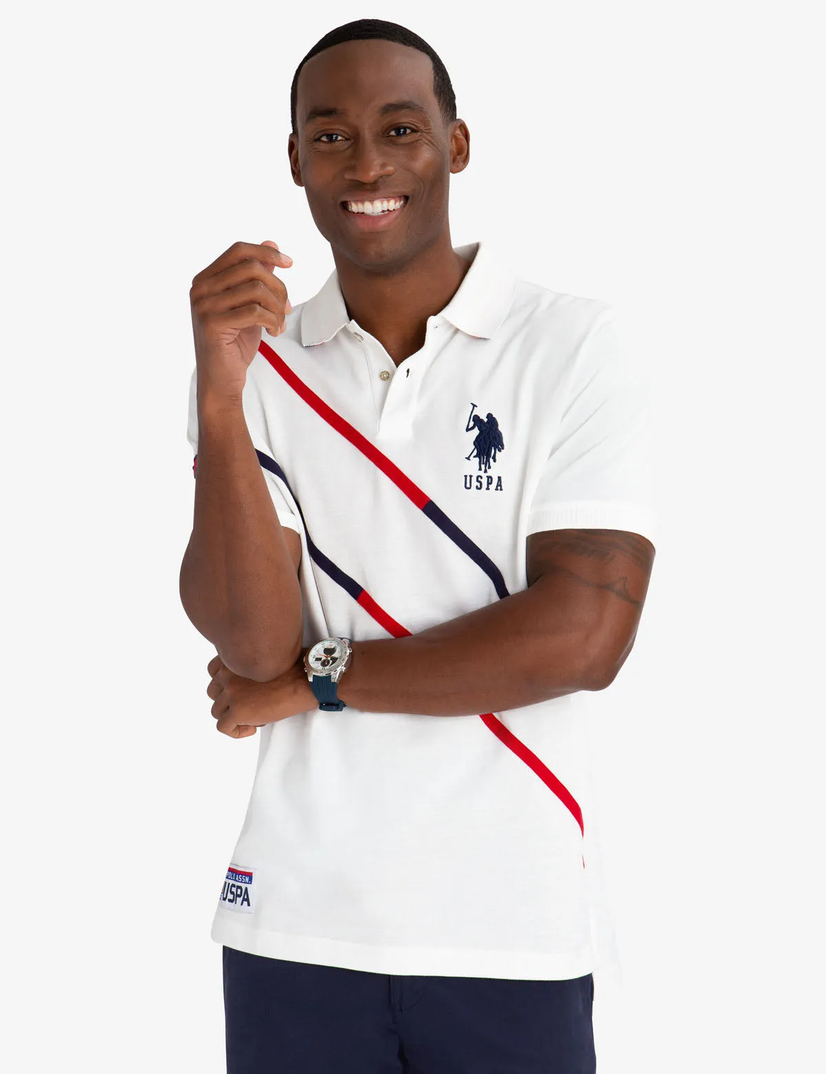 DIAGONAL POLO SHIRT sold by U.S. Polo Assn.
