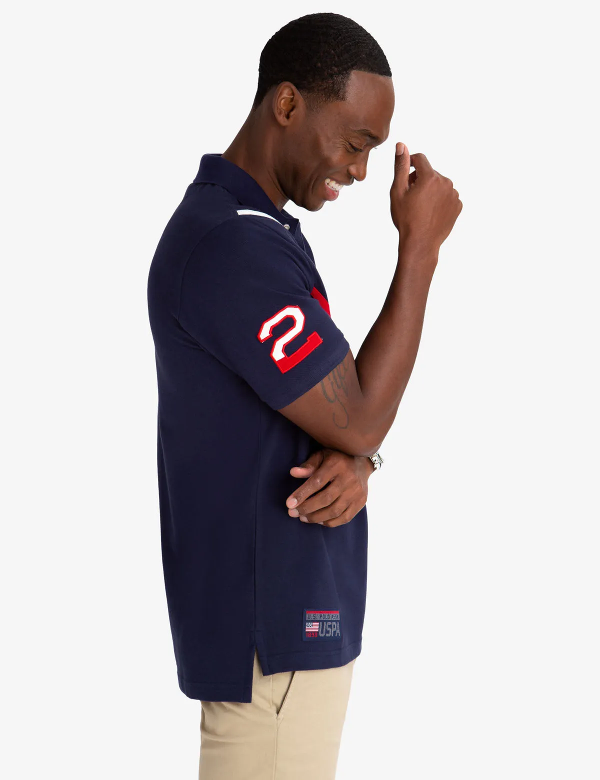 DIAGONAL POLO SHIRT sold by U.S. Polo Assn. product image thumbnail 5