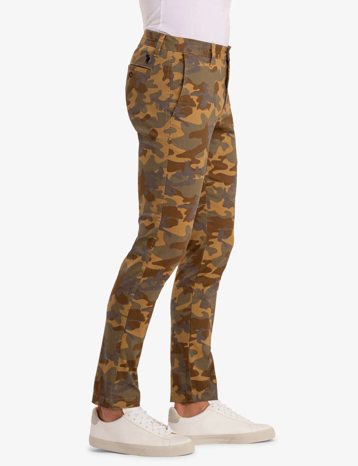 SLIM CAMO CHINO PANTS sold by U.S. Polo Assn. product image thumbnail 2
