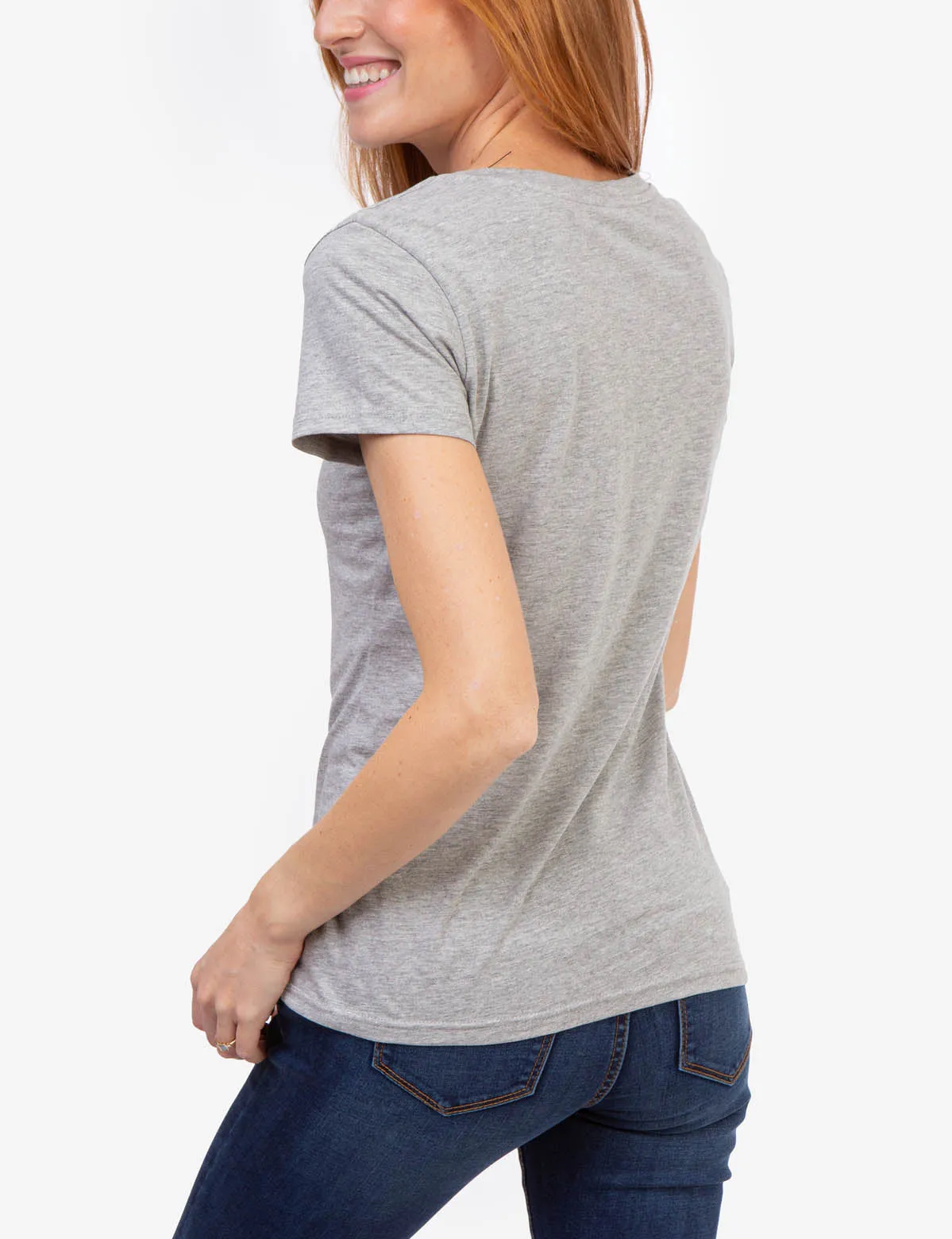 FOIL LOGO V-NECK T-SHIRT sold by U.S. Polo Assn. product image thumbnail 5