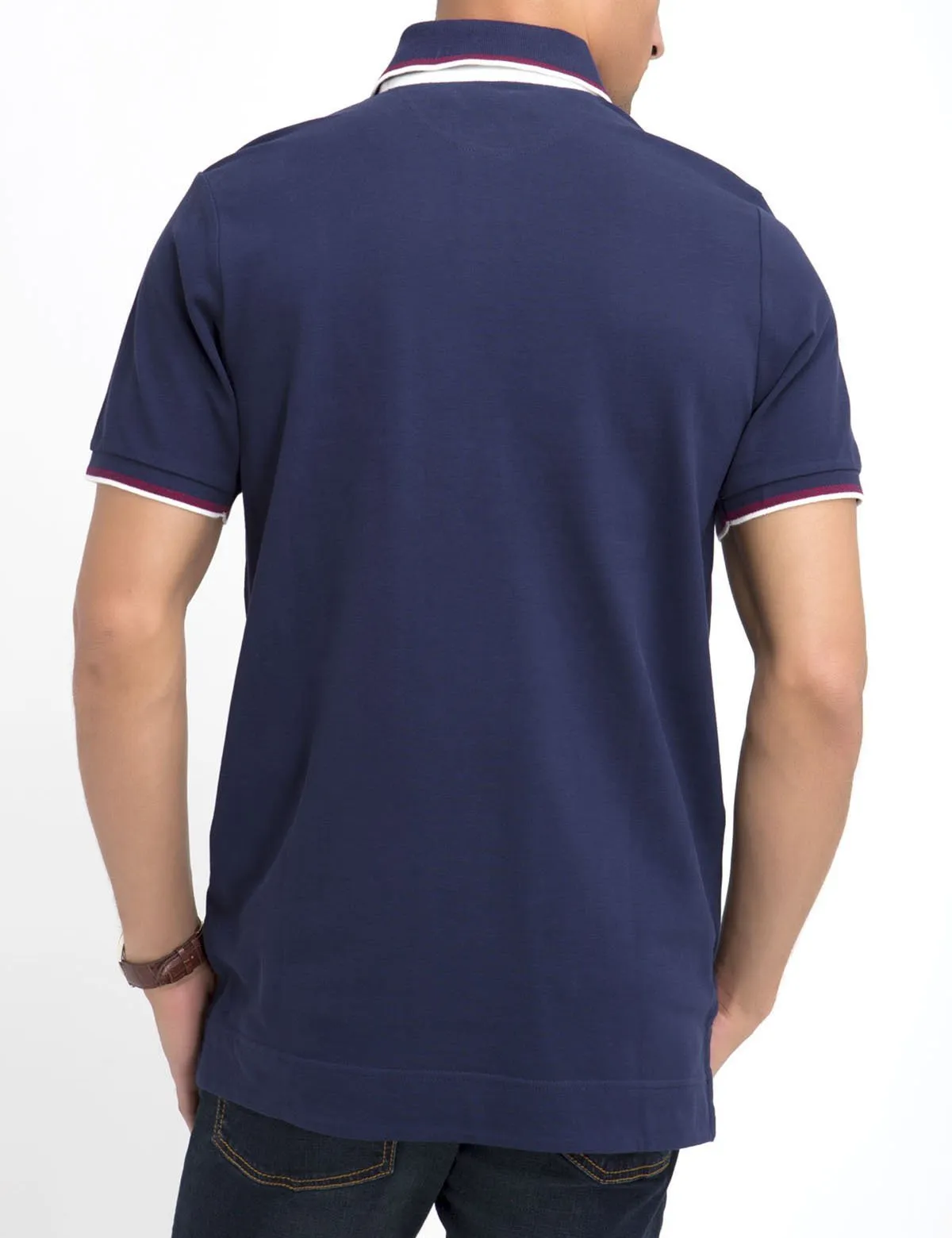 DIAGONAL STRIPED POLO SHIRT sold by U.S. Polo Assn. product image thumbnail 3