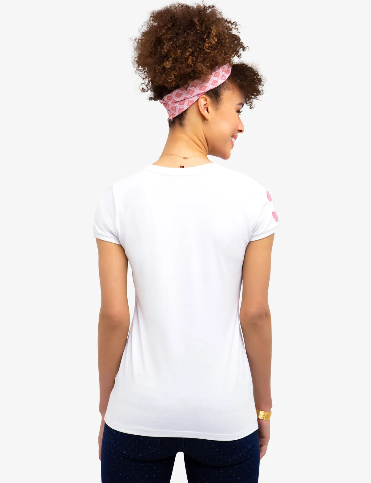 LACE NECKLINE T-SHIRT sold by U.S. Polo Assn. product image thumbnail 4