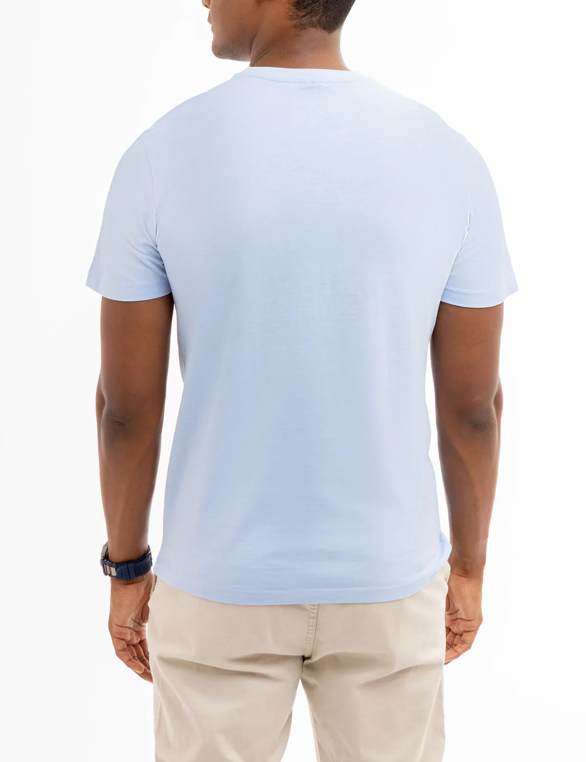 SOLID CREW NECK T-SHIRT sold by U.S. Polo Assn. product image thumbnail 5