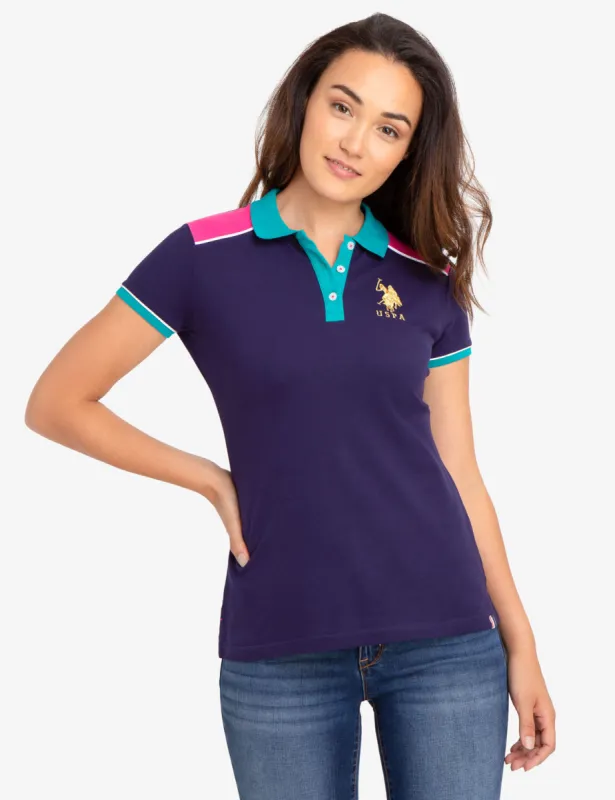 GOLD LOGO POLO SHIRT sold by U.S. Polo Assn.