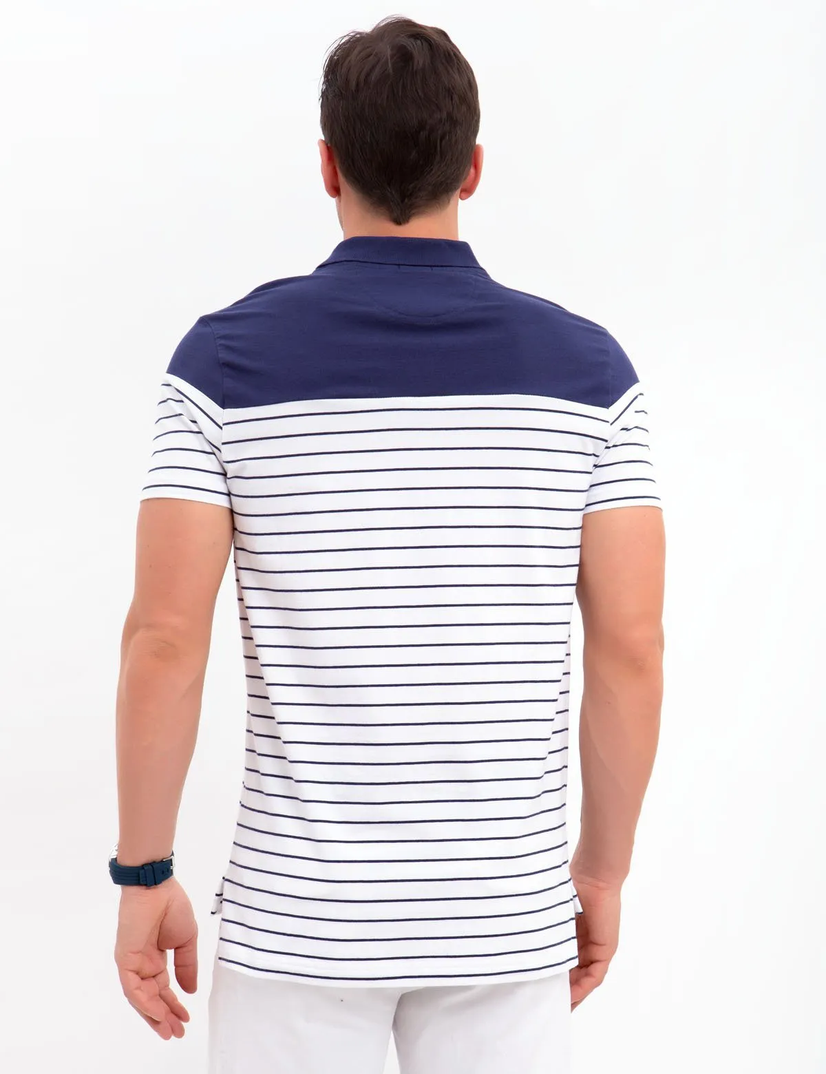 SLIM FIT STRETCH JERSEY POLO SHIRT sold by U.S. Polo Assn. product image thumbnail 4