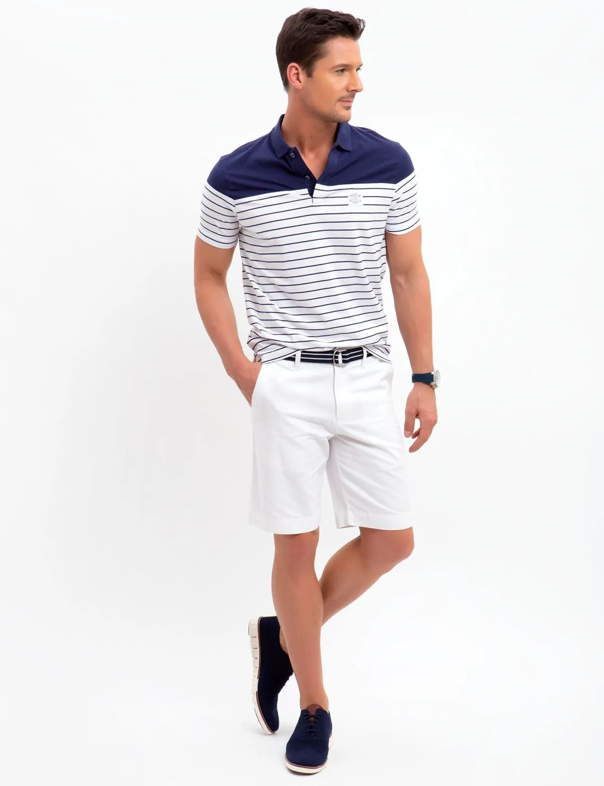 SLIM FIT STRETCH JERSEY POLO SHIRT sold by U.S. Polo Assn. product image thumbnail 2