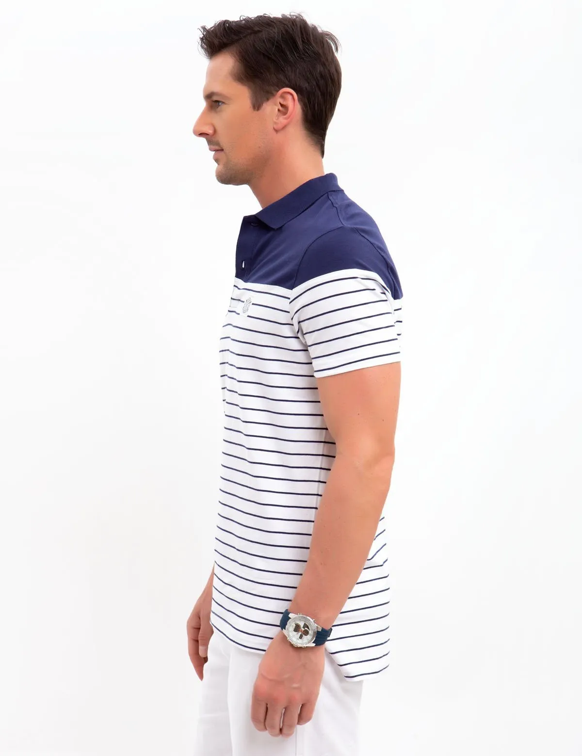 SLIM FIT STRETCH JERSEY POLO SHIRT sold by U.S. Polo Assn. product image thumbnail 3