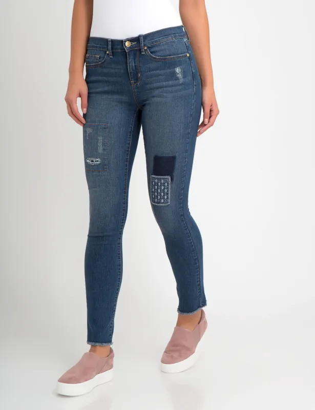 STRETCH SKINNY FIT PATCHWORK JEAN sold by U.S. Polo Assn.