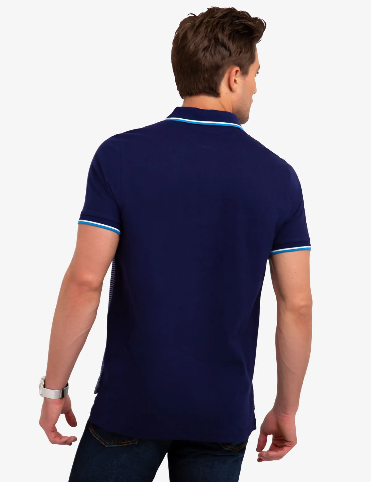 JACQUARD POLO SHIRT sold by U.S. Polo Assn. product image thumbnail 4
