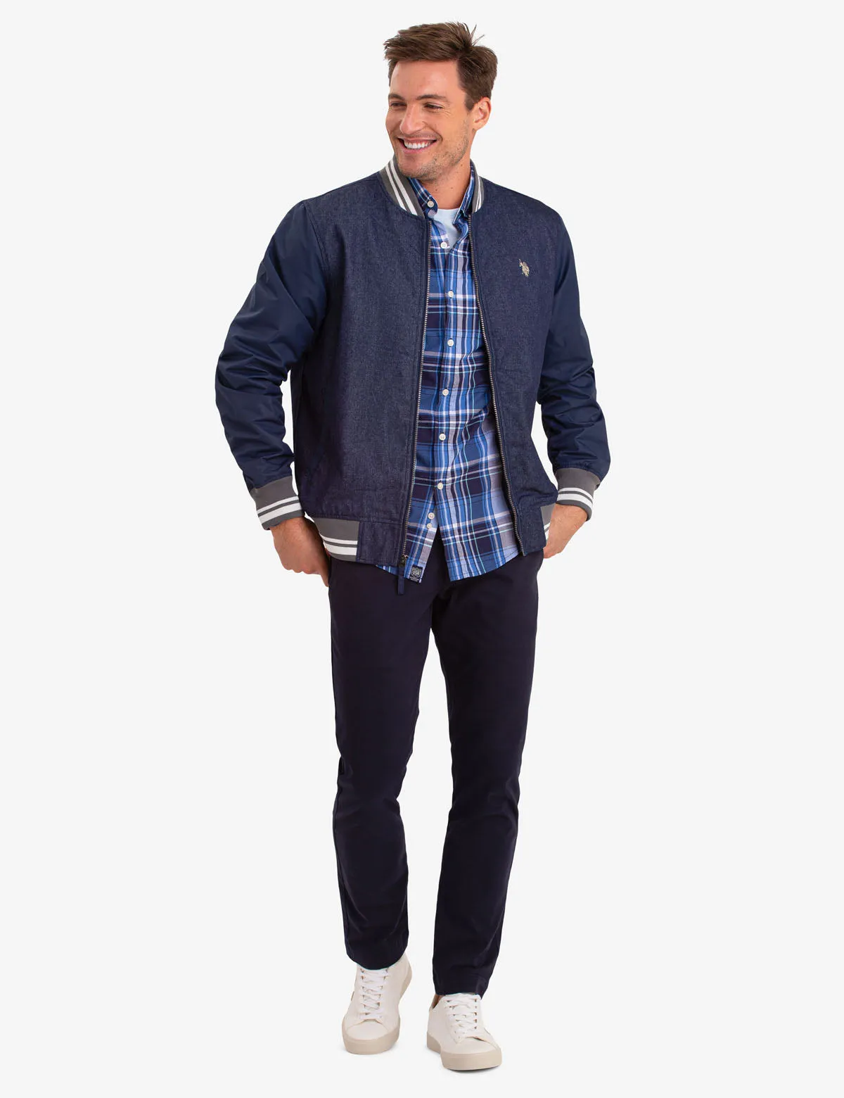 DENIM BOMBER JACKET sold by U.S. Polo Assn. product image thumbnail 2