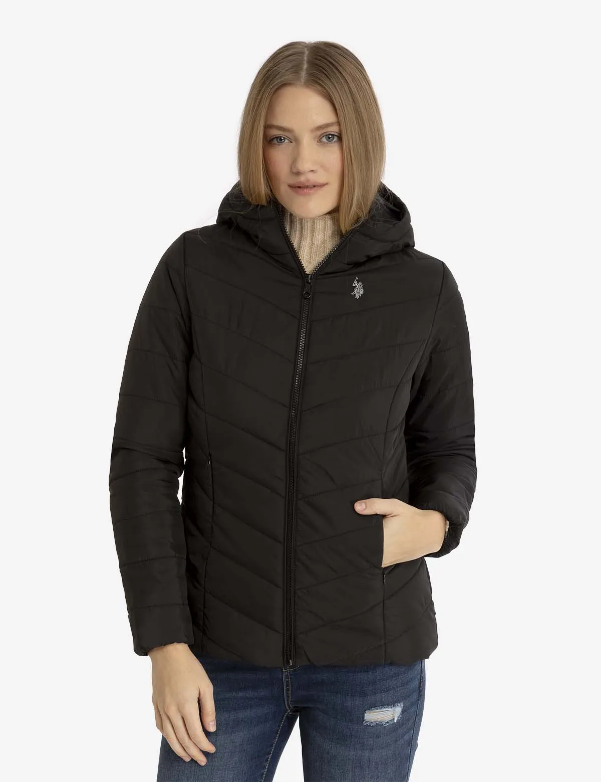 PACKABLE HOODED JACKET sold by U.S. Polo Assn. product image thumbnail 5