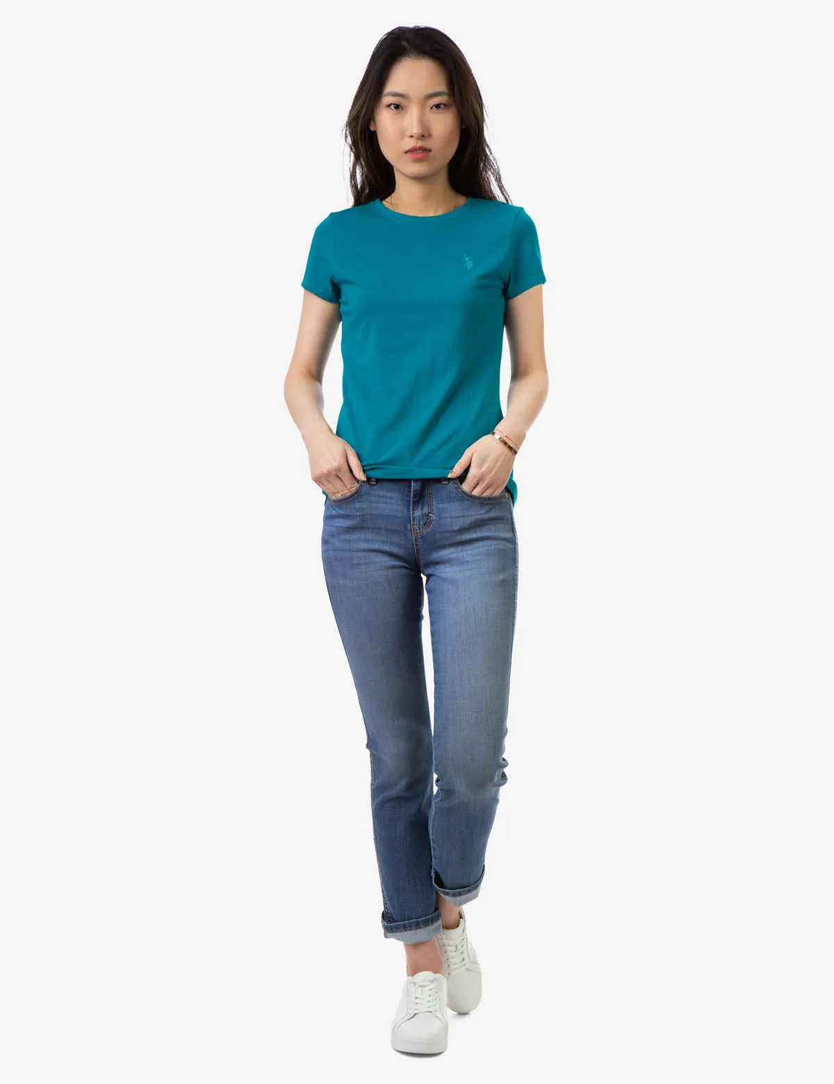 CREW NECK T-SHIRT sold by U.S. Polo Assn. product image thumbnail 2