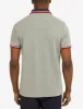 SIGNATURE STRIPE RIB TIPPED TRIM POLO SHIRT sold by U.S. Polo Assn.
