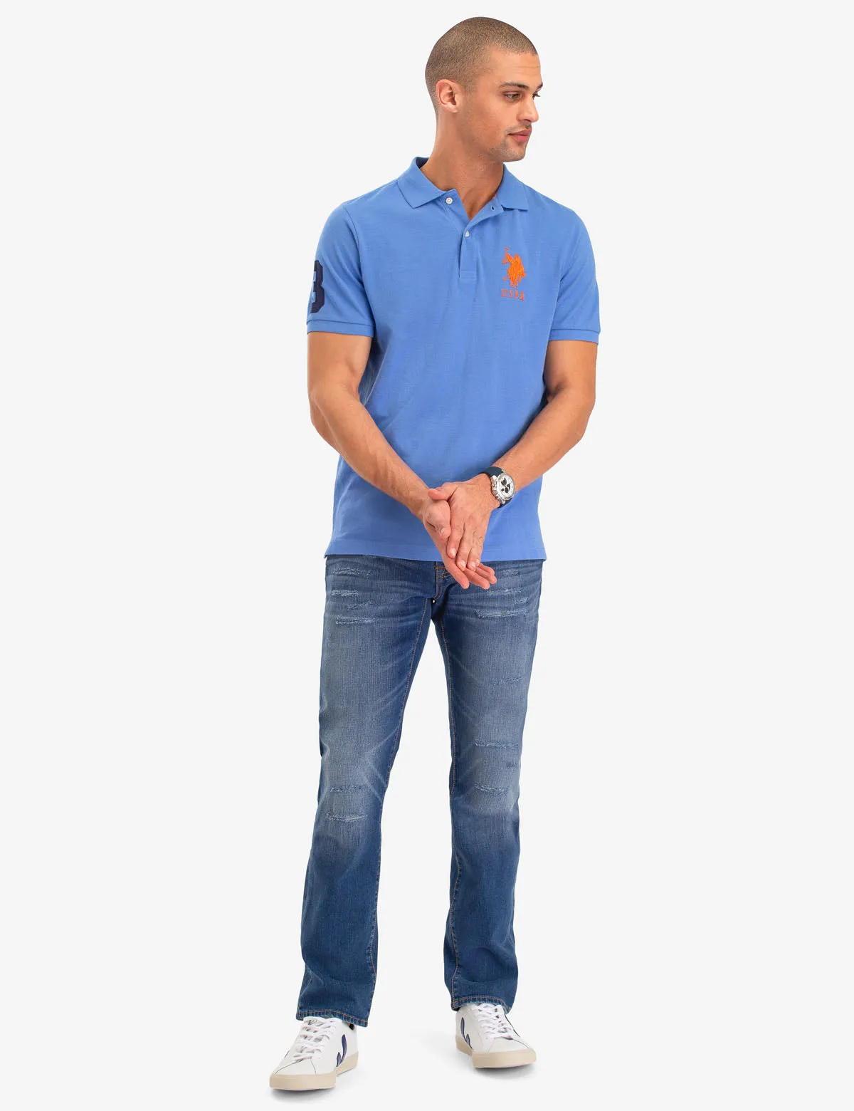 BIG LOGO POLO SHIRT sold by U.S. Polo Assn. product image thumbnail 2