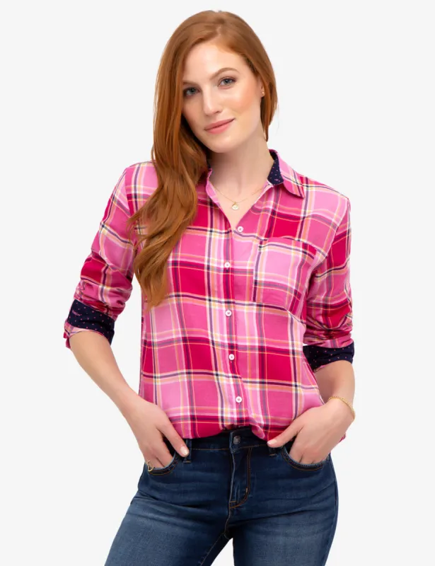 WOVEN PLAID SHIRT made by U.S. Polo Assn.