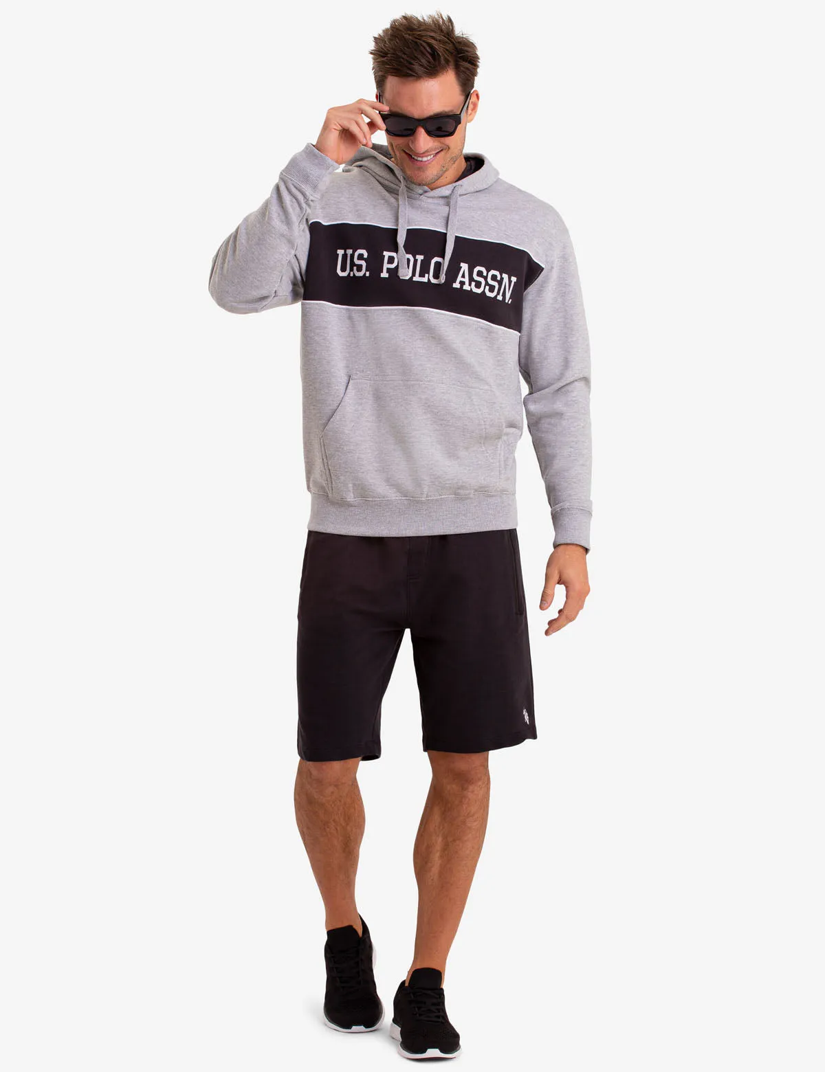 COLORBLOCK LOGO HOODIE sold by U.S. Polo Assn. product image thumbnail 2