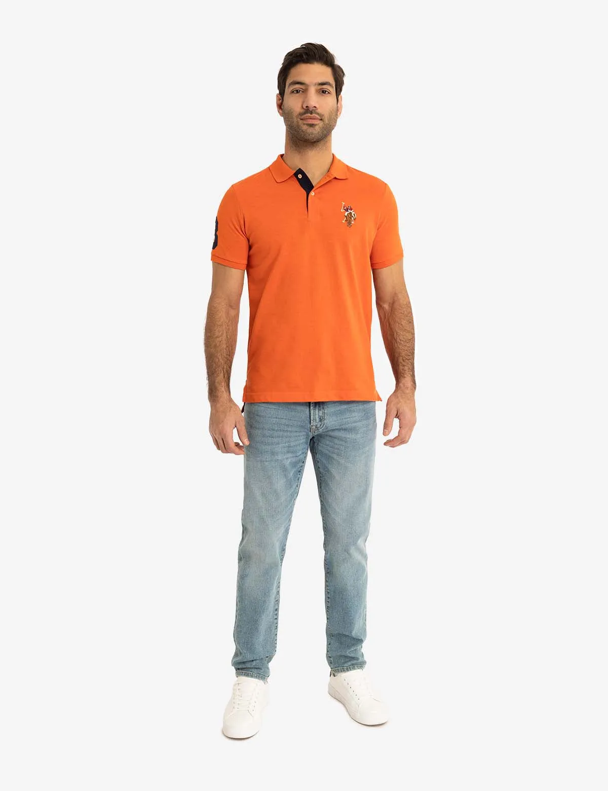 MULTI COLOR BIG LOGO POLO SHIRT sold by U.S. Polo Assn. product image thumbnail 2