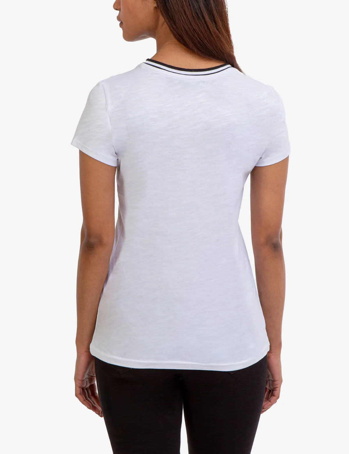 RINGER NECK TRIM T-SHIRT sold by U.S. Polo Assn. product image thumbnail 5