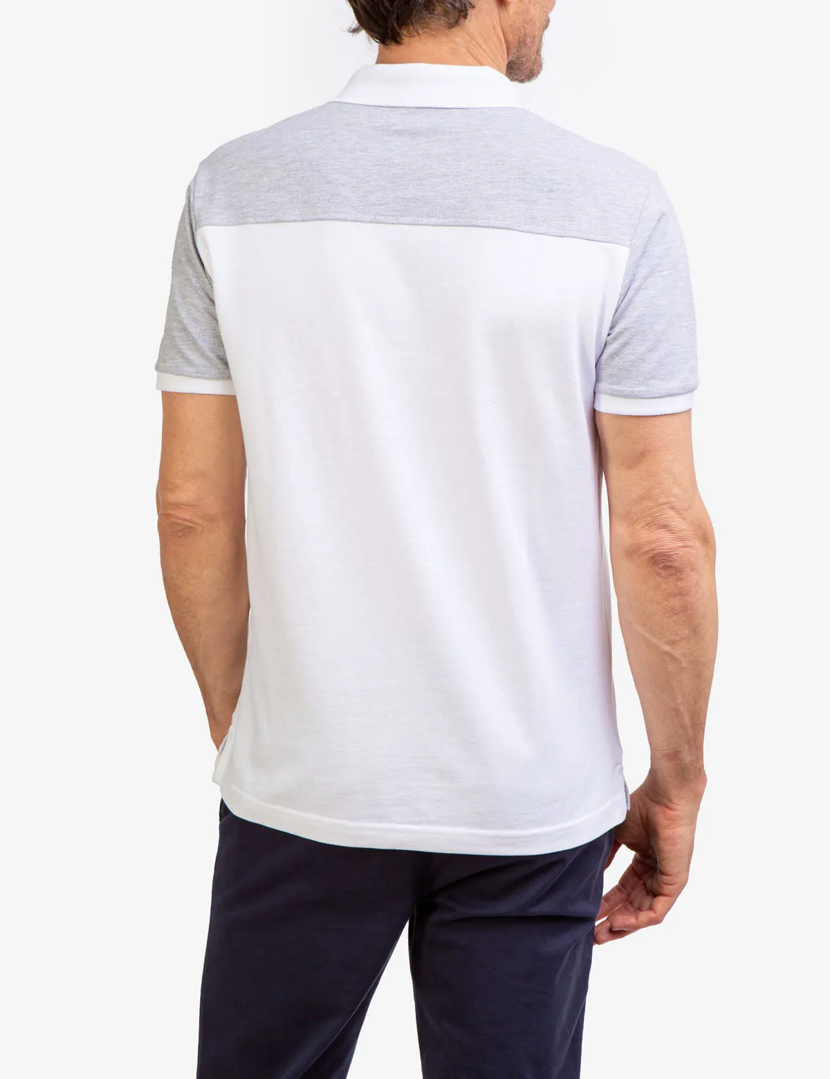 COLORBLOCK PIQUE POLO SHIRT WITH POCKET sold by U.S. Polo Assn. product image thumbnail 4