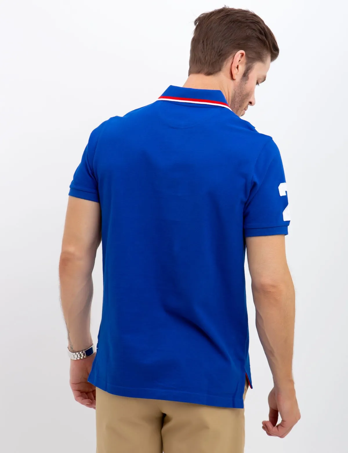 DIAGONAL STRIPE POLO SHIRT sold by U.S. Polo Assn. product image thumbnail 3