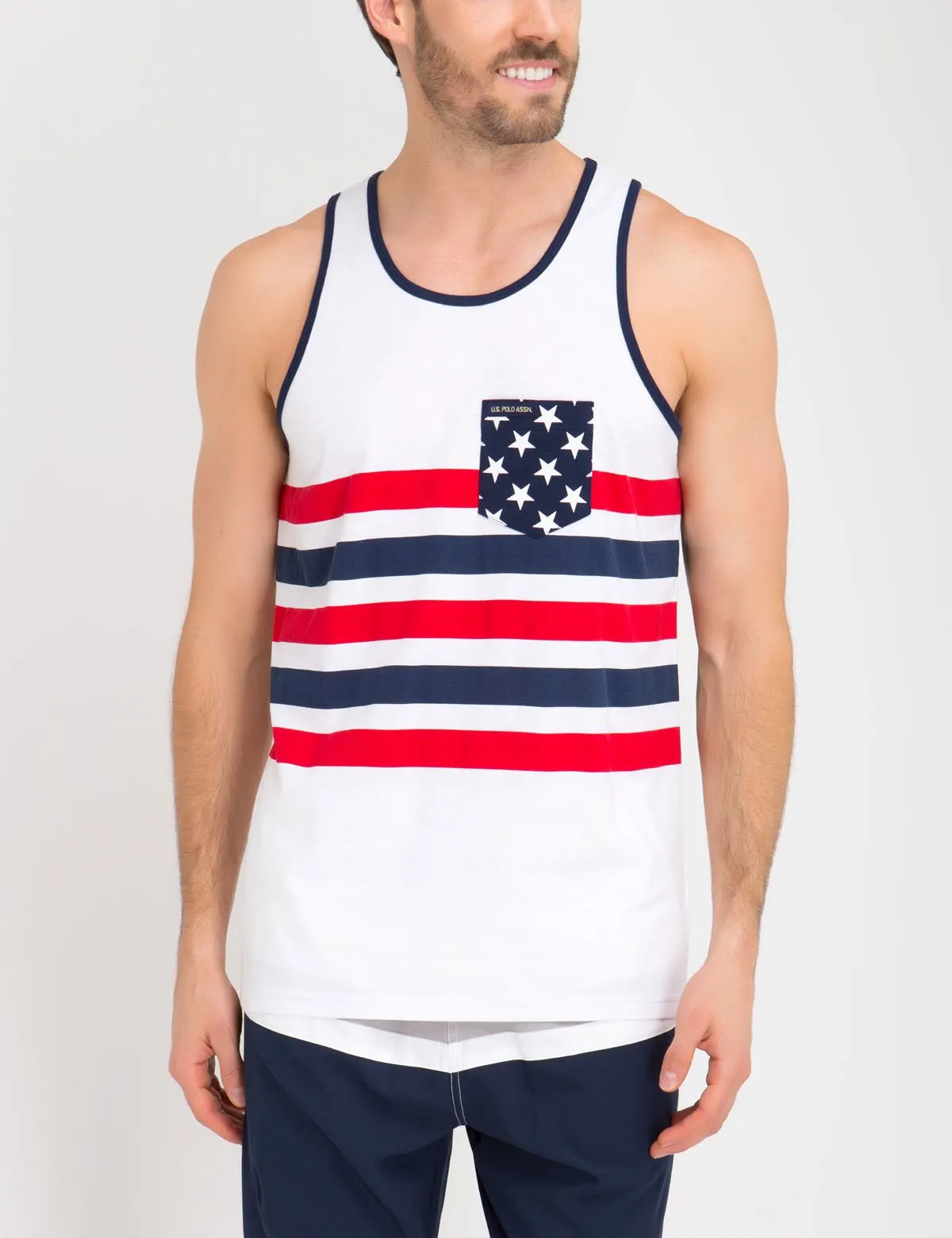 STARS AND STRIPES TANK sold by U.S. Polo Assn. product image thumbnail 2