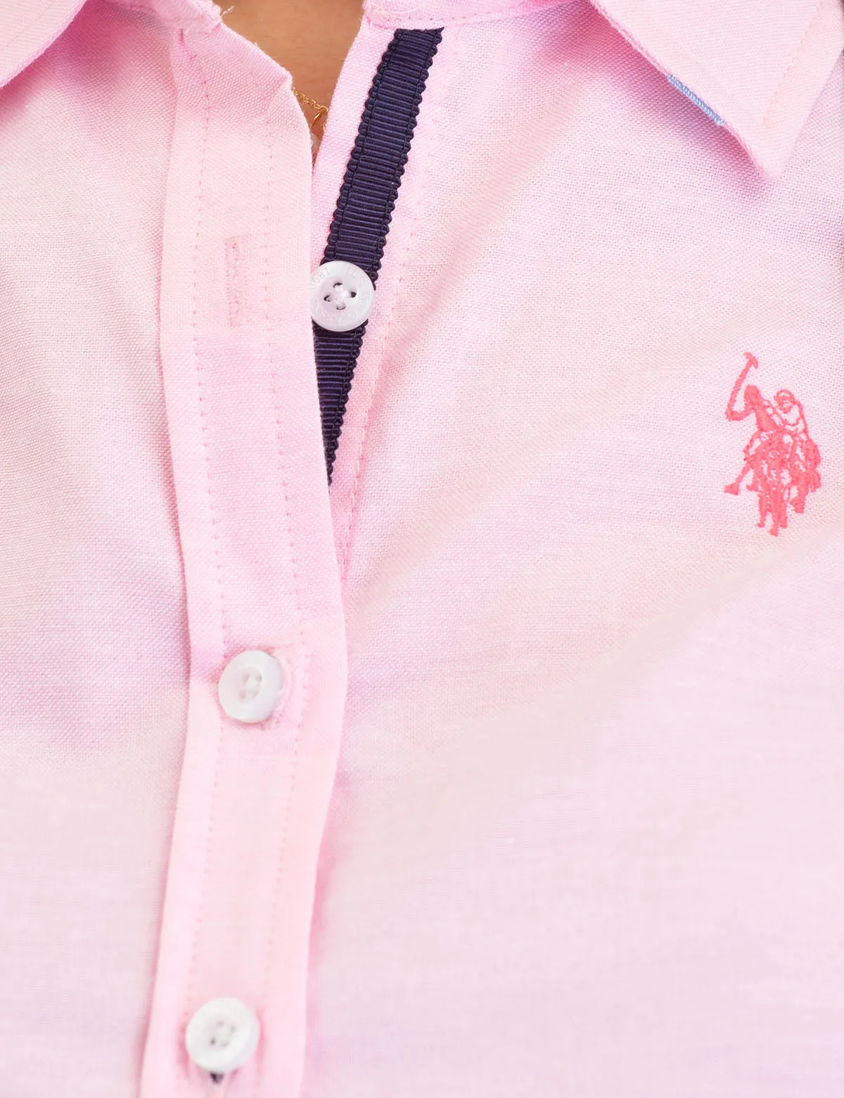 SHORT SLEEVE OXFORD DRESS sold by U.S. Polo Assn. product image thumbnail 3