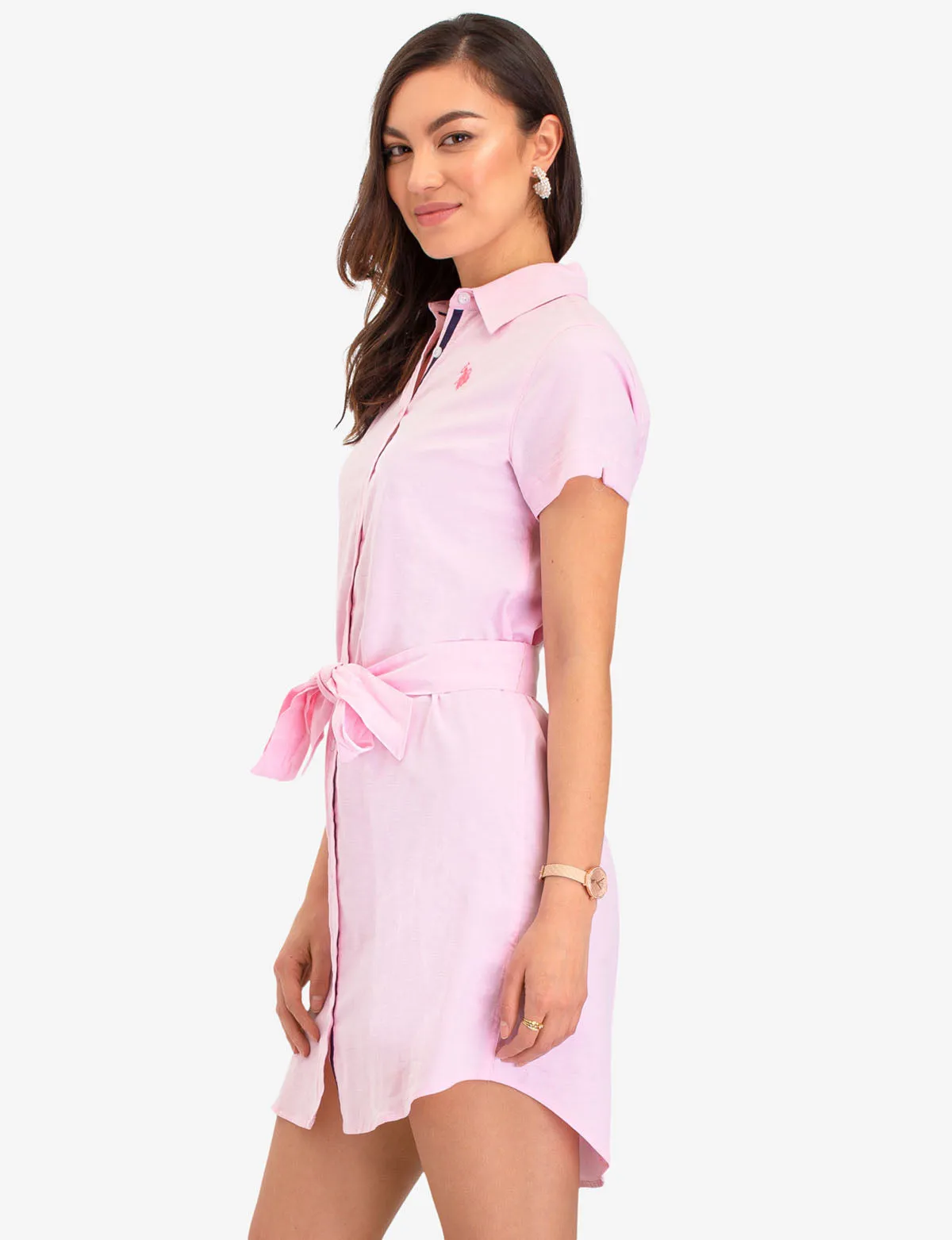 SHORT SLEEVE OXFORD DRESS sold by U.S. Polo Assn. product image thumbnail 2