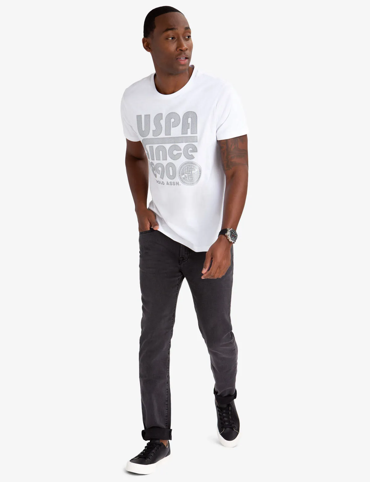 USPA 1890 GRAPHIC T-SHIRT sold by U.S. Polo Assn. product image thumbnail 2