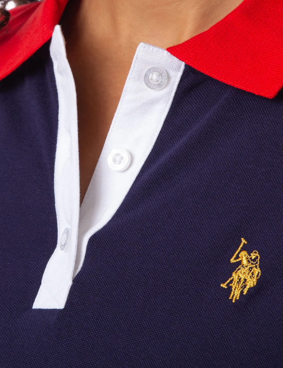 COLORBLOCK POLO SHIRT sold by U.S. Polo Assn. product image thumbnail 4