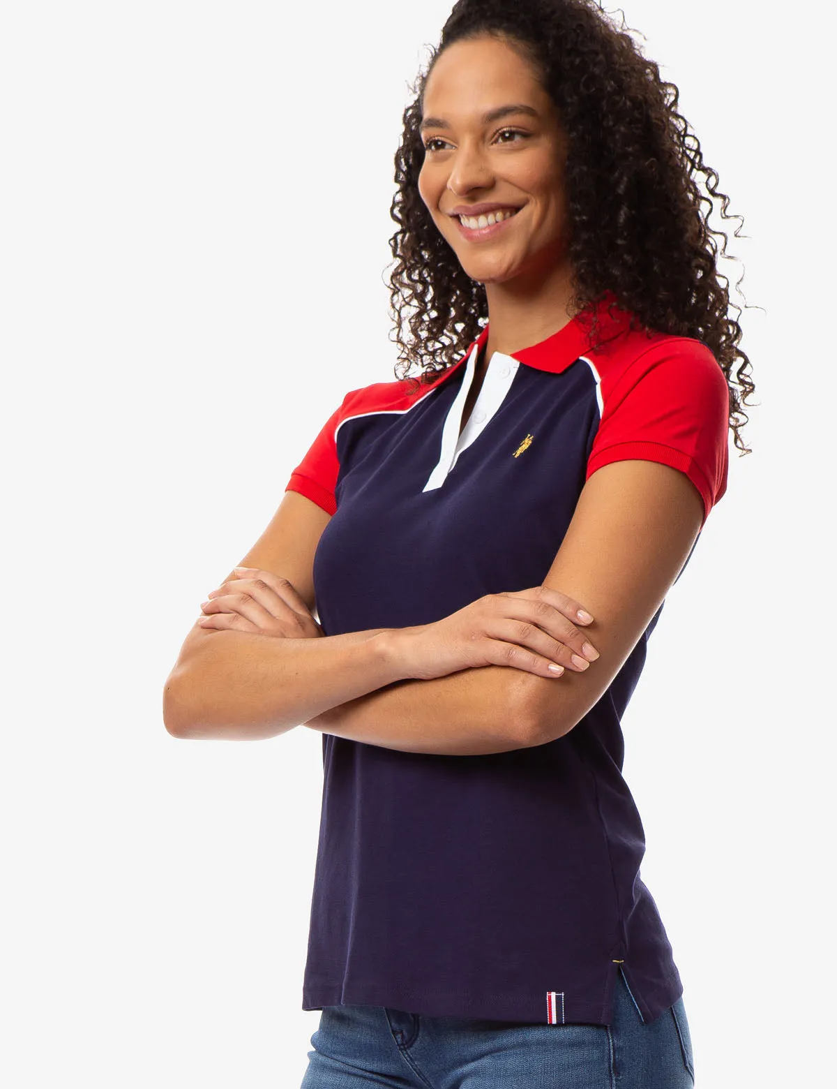 COLORBLOCK POLO SHIRT sold by U.S. Polo Assn. product image thumbnail 2