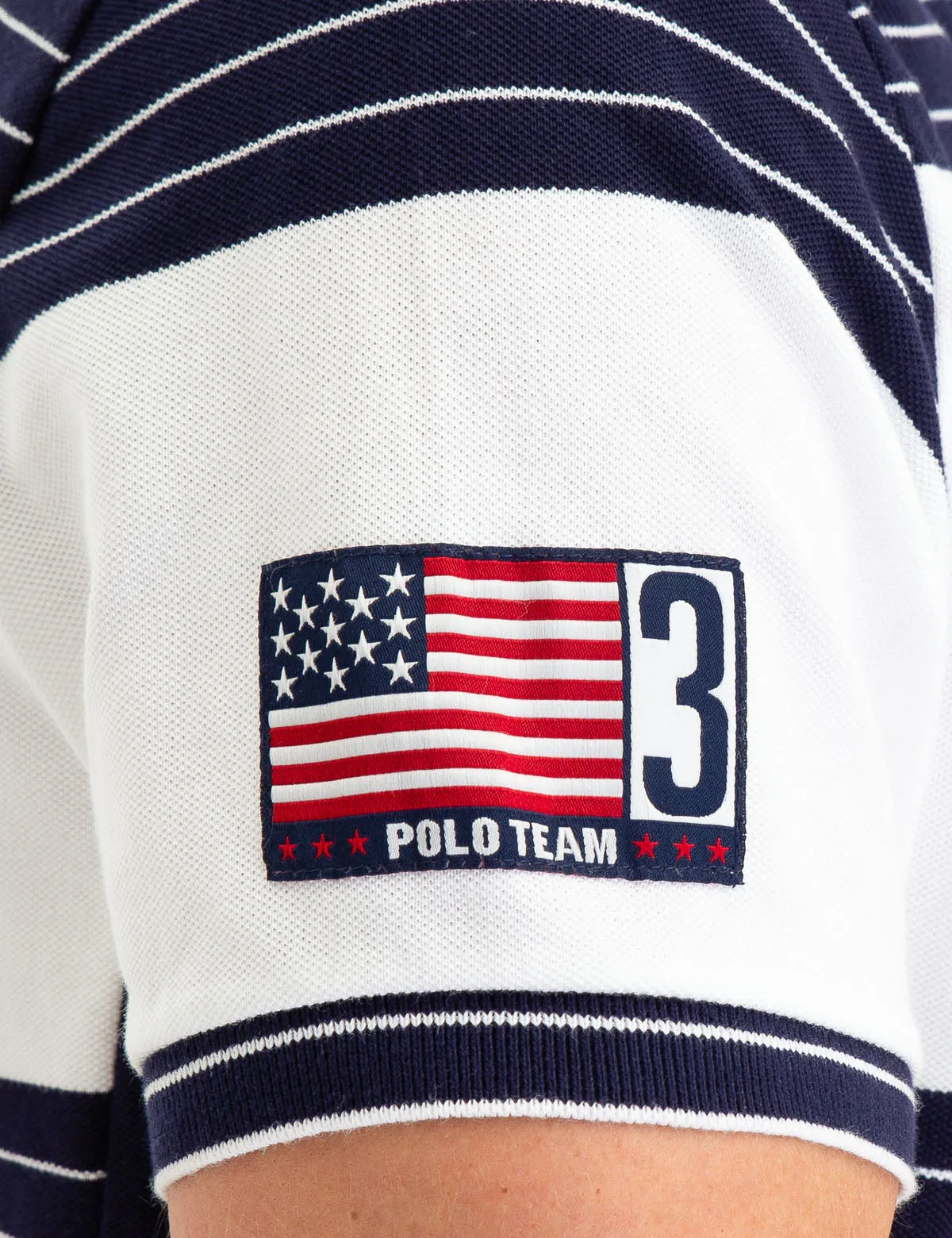 STRIPED PIQUE POLO SHIRT sold by U.S. Polo Assn. product image thumbnail 3